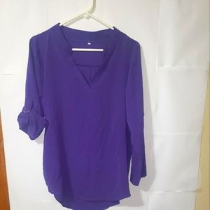 Purple blouse